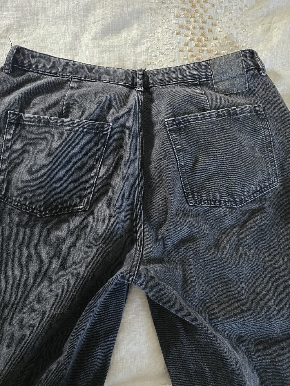 Afends Women's Shelby Long Black Wide Leg Jeans - Picture 7 of 8